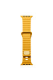 Apple Watch 7 45mm Uyumlu Krd-73 Uyumlu Kordon Kahverengi
