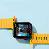 Watch 44mm Uyumlu KRD-73 Uyumlu Zore Kordon-Mürdüm