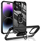 iPhone 14 Pro Uyumlu Zore Mola Kapak-Siyah