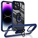iPhone 14 Pro Uyumlu Zore Mola Kapak-Lacivert