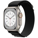 Watch 7 45mm Uyumlu KRD-74 Hasır Zore Kordon-Turuncu