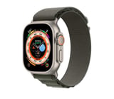 Watch Ultra 49mm Uyumlu KRD-74 Hasır Zore Kordon-Yeşil