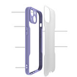 Apple iPhone 14 Plus Kılıf Zore Parfe Kapak-Siyah