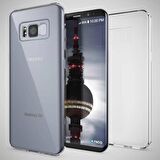 Galaxy S8 Uyumlu Zore Kamera Korumalı Süper Silikon Kapak-Renksiz