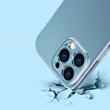 Apple iPhone 13 Pro Max Kılıf Şeffaf Sert PC Zore Vayt Kapak-Renksiz