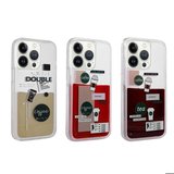 iPhone 14 Pro Max Uyumlu Desenli Sıvılı Zore Drink Silikon Kapak-NO2