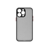 iPhone 14 Pro Uyumlu Zore Hux Kılıf-Siyah