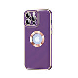 iPhone 13 Pro Uyumlu Zore Kongo Kılıf-Koyu Mor