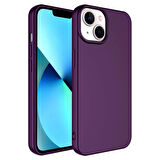 iPhone 14 Uyumlu Zore LSR Lansman Kapak-Derin Mor