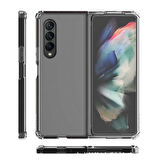 Galaxy Z Fold 3 Uyumlu Zore Nitro Anti Shock Silikon-Renksiz