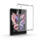 Galaxy Z Fold 4 Uyumlu Zore Nitro Anti Shock Silikon-Renksiz