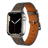 ​​​Watch 7 45mm Uyumlu KRD-76 PU Deri Kordon