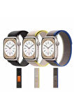 Apple Watch 38mm Uyumlu Krd-77 Hasır Kordon-siyah