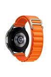 Xiaomi Amazfit Pace Uyumlu Krd-74 22mm Hasır Kordon-turuncu