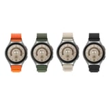 Gear S3 (22mm) Uyumlu KRD-74 22mm Hasır Zore Kordon-Siyah