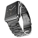 Watch Ultra 49mm Kordon Uyumlu KRD-04 Metal Strap Kayış CLO- Mavi