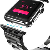 Watch Ultra 49mm Kordon Uyumlu KRD-04 Metal Strap Kayış CLO- Mavi