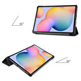 Lenovo Tab M10 TB-328F 3. Jenerasyon  Uyumlu ​FRMS Smart Cover Standlı 1-1 Kılıf-Kırmızı