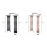 ​​​Watch Ultra 49mm Uyumlu KRD-78 PU Deri Kordon Strap Kayış CLO- Kırmızı