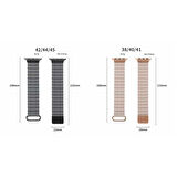 ​​​Watch 42mm Uyumlu KRD-78 PU Deri Kordon Strap Kayış CLO- Krem