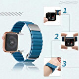 ​​​Watch 40mm Uyumlu KRD-78 PU Deri Kordon