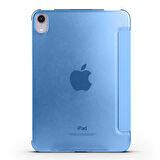 iPad 11.Nesil 2025 ​MKST Smart Cover Standlı 1-1 Kılıf - Yeşil