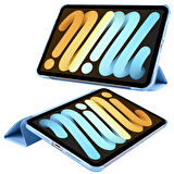 iPad 11.Nesil 2025 ​MKST Smart Cover Standlı 1-1 Kılıf - Yeşil