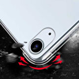 iPad 10.9 2022 (10.Nesil) - Uyumlu Uyumlu ​FRMS Tablet Nitro Anti Shock Silikon Kapak-Renksiz