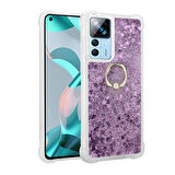 Xiaomi Mi 12T Kılıf Zore Milce Kapak-Mor