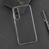 Galaxy S23 Uyumlu Zore Süper Silikon Kapak-Renksiz