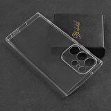 Galaxy S23 Ultra Uyumlu Zore Süper Silikon Kılıf-Renksiz