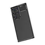 Galaxy S23 Ultra Uyumlu Zore Negro Silikon Kılıf-Siyah