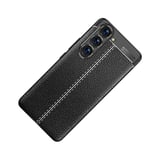 Galaxy S23 Uyumlu MKST Niss Silikon Kılıf-Siyah