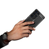 Galaxy S23 Ultra Uyumlu Zore Niss Silikon Kılıf-Siyah