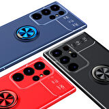 Galaxy S23 Ultra Uyumlu Zore Ravel Silikon Kılıf-Mavi