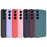 Galaxy S23 Plus Uyumlu Zore Mara Lansman Kapak-Pembe