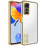 Xiaomi Redmi Note 11 Pro 5G Kılıf Kamera Korumalı Logo Gösteren Omega Kapak kılıf