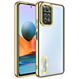 Xiaomi Redmi Note 11S Global Kılıf Kamera Korumalı Logo Gösteren Omega Kapak kılıf