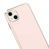 iPhone 14 Uyumlu Zore Bark Kapak-Rose Gold