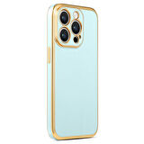 iPhone 14 Pro Max Uyumlu Zore Bark Kılıf-Mavi Açık