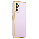 Galaxy M13 Uyumlu Zore Bark Kapak-Lila