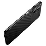 Xiaomi Redmi Note 11E Kılıf Zore Negro Silikon Kapak-Lacivert