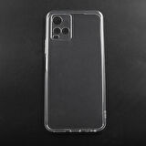 Vivo Y21S Kılıf Zore Süper Silikon Kapak-Renksiz