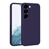 Galaxy S23 Plus Uyumlu Zore Premier Silikon Kılıf-Lacivert