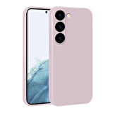 Galaxy S23 Plus Uyumlu Zore Premier Silikon Kılıf-Rose Gold