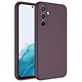 Galaxy A14 Uyumlu Zore Mara Lansman Kapak-Koyu Mor