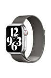 Apple Watch 42mm Uyumlu Krd-01 Metal Kordon Derin Mor