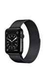Apple Watch 42mm Uyumlu Krd-01 Metal Kordon Derin Mor