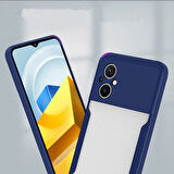 Xiaomi Poco M5 Kılıf Zore Parfe Kapak-Siyah