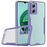 Xiaomi Redmi Note 11E Kılıf Zore Parfe Kapak-Mor